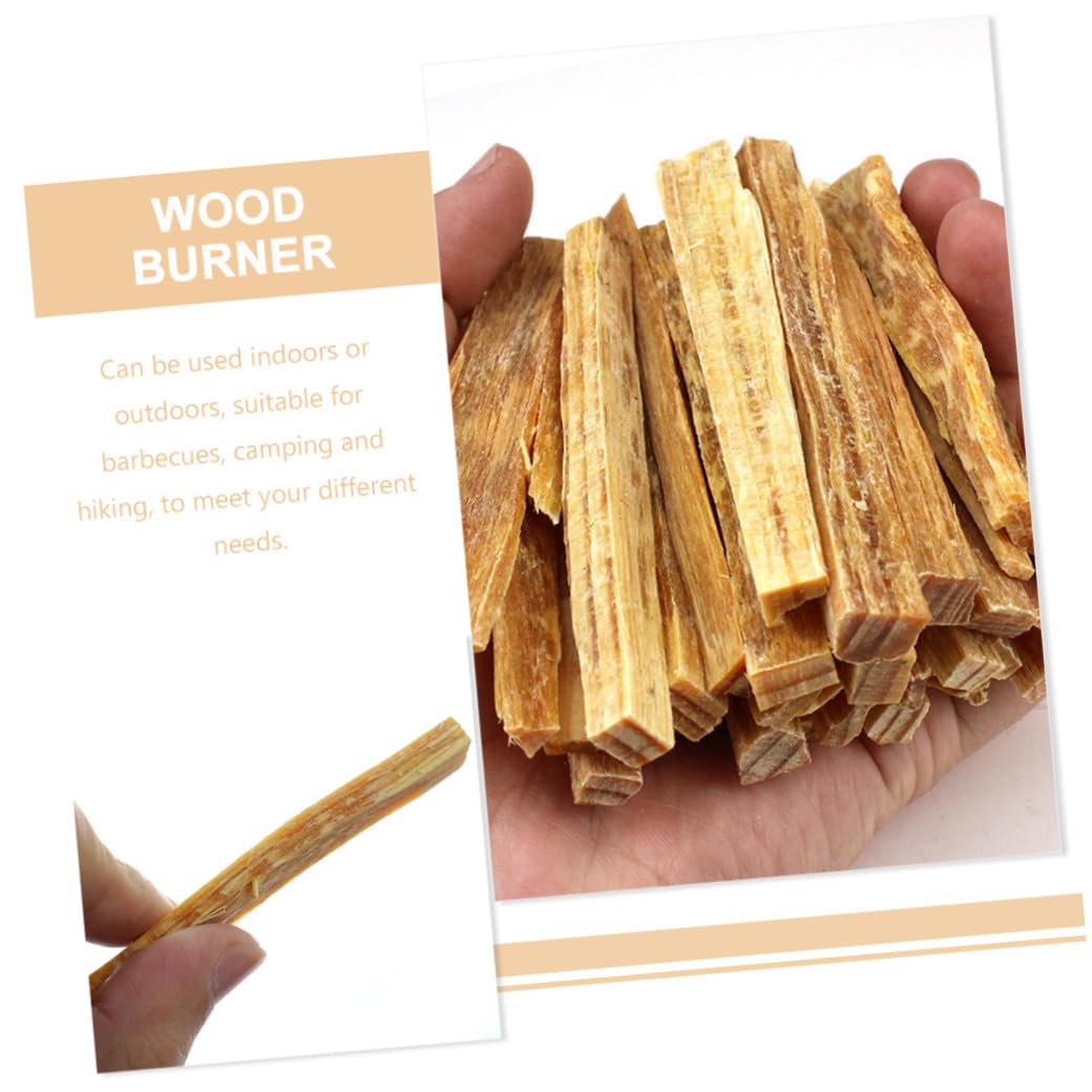 Toddmomy 3 Pièces 1 Allume-feu Instantané pour Activités De Plein Air Allume-feu Électrique Bois Dallumage Séché Allume-feu Naturel Barbecue Camping Feu Faisant des Bâtons De Bois