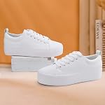Firelli Femmes Dentelle Haut Platform Chaussures Casual Mode espadrilles Confortables Chaussures de marche