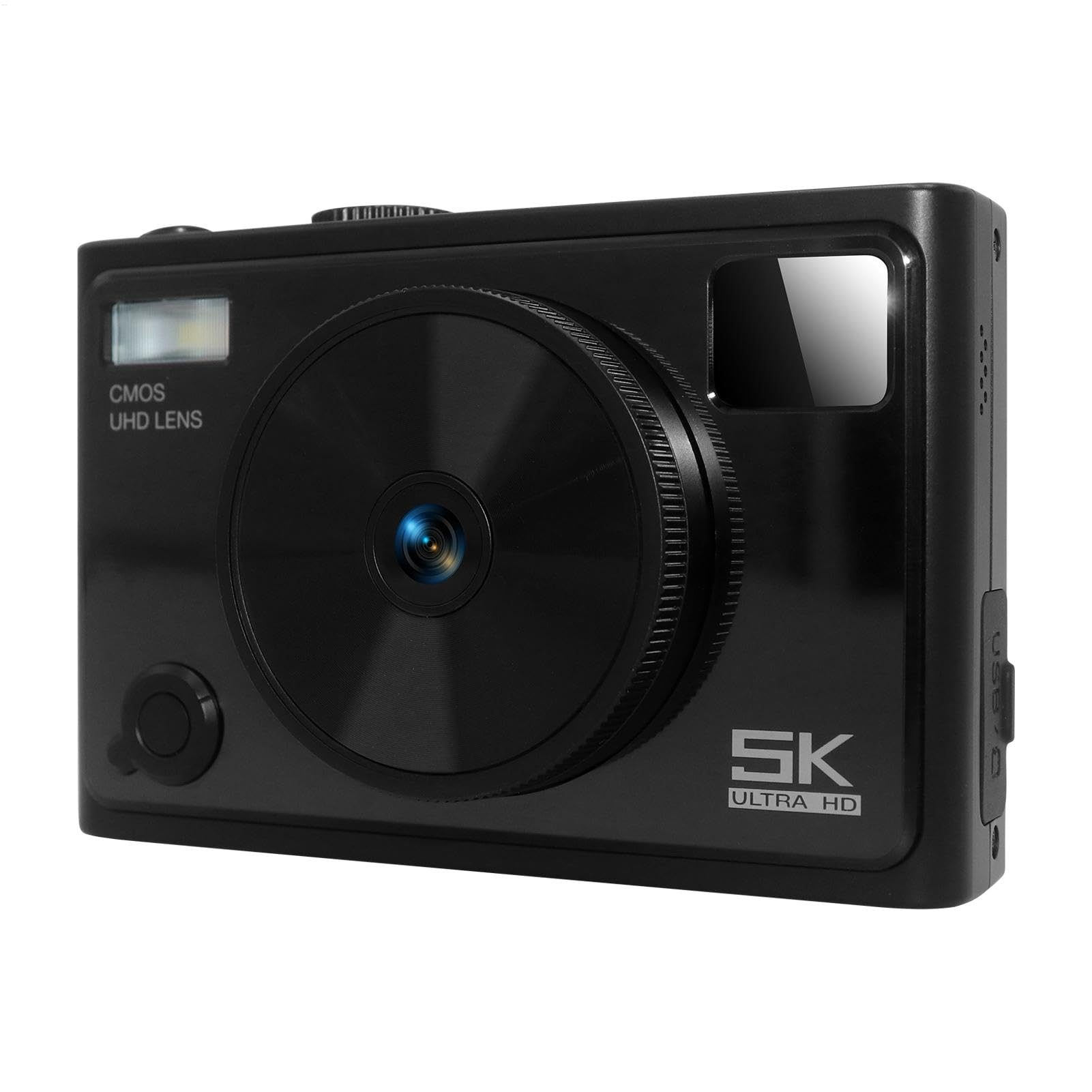 Cámara SLR, cámara Digital de Viaje Cámara de Viaje pequeña compacta | Herramienta de toma de fotos profesional, anti-shake, pantalla IPS de 2.8 pulgadas, accesorios de fotografía para vlogging