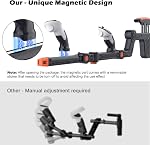 Rechale VR Gunstock Compatible with Meta Quest 2/3/3S/Pro, Shoulder Straps Adjustable FPS Gaming Controller Accessories Quick Magnetic Attachment Cheek Pad Immersive VR Stock Rifle Gameplay - Black