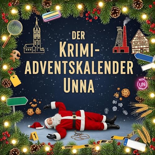 Der Krimi-Adventskalender Unna: Mordsverdächtig in 24 Akten. Ein Fall in deiner Nähe für 12,99 EUR bei amazon.de Bild: Der Krimi-Adventskalender Unna: Mordsverdächtig in 24 Akten. Ein Fall in deiner Nähe für 12,99 EUR bei amazon.de