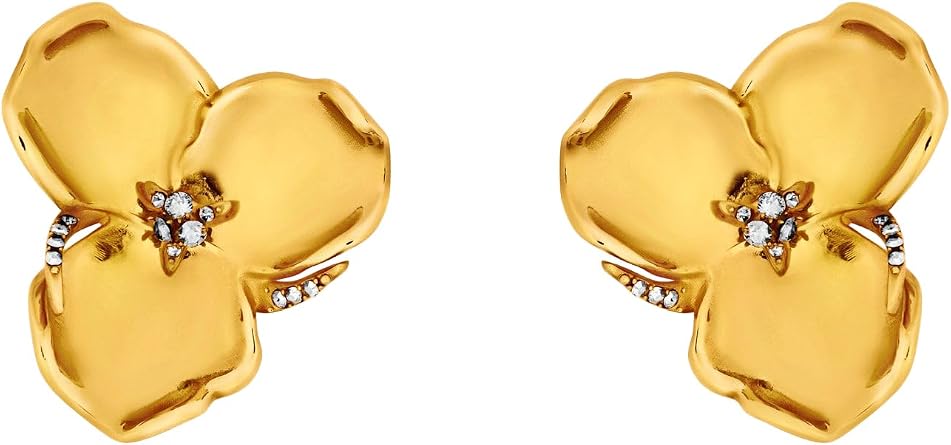Gold Blossom Earrings