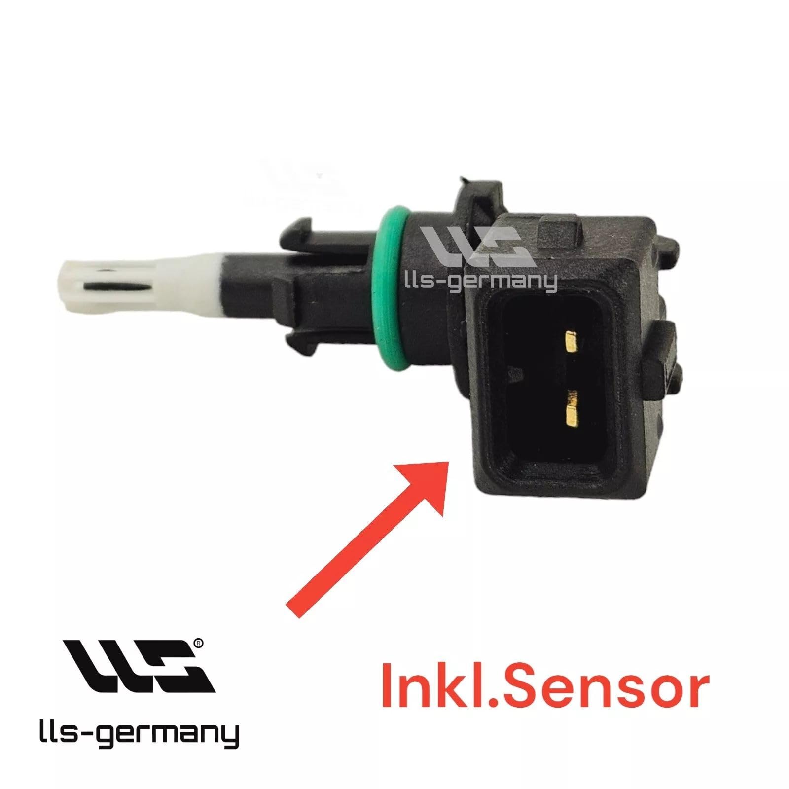 LLS-GERMANY Manguera turbo compatible con B M W Serie 1 Cabriolet (E88), Serie 1 Coupé (E82), 118d, 120d, 123d, 125i, 11617797483, 1161-7797483, 11614724502, 1161-47245, conexión original HENN