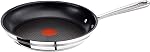 Jamie Oliver by Tefal Cooks Direct, Stainless Steel Pan Set, Frying Pans Nonstick Set 3 Pcs (20/24/28cm) (8/9/11 Inches), Induction Cookware with Even Heating
