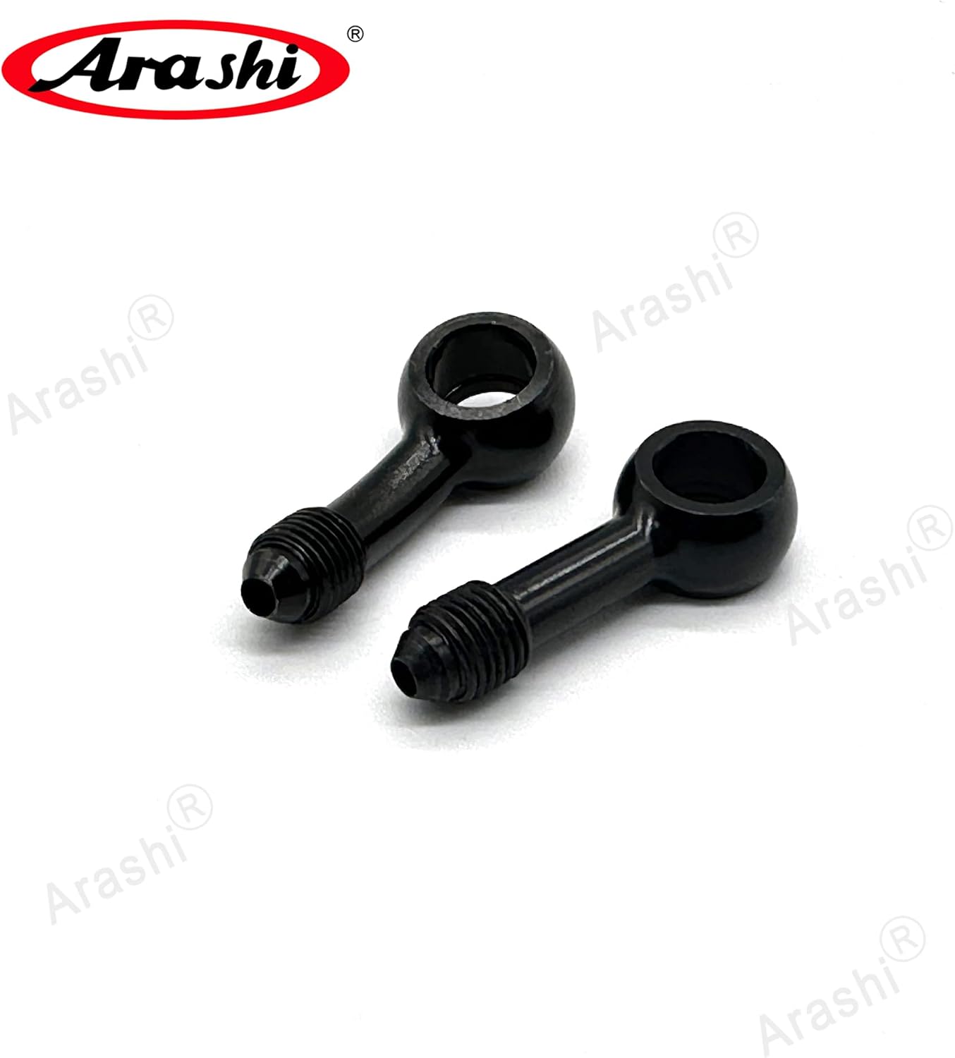 Arashi Black 95cm 37.4" Motorcycle brake line hose for Honda Suzuki GSXR 600 750 1000 1300 Hayabusa GSX1300R Gen 1 2 3 CBR600RR CBR1000RR Swingarm Extension Modification