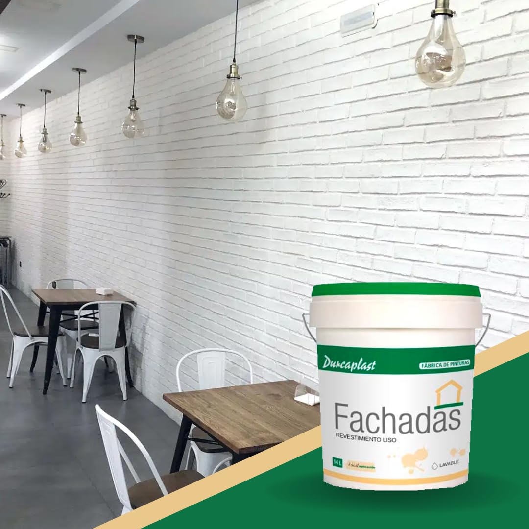 PINTURA FACHADAS Petrea lisa-60 Revestimiento de fachadas color blanco mate. Extraordinaria resistencia al roce, máxima resistencia a la intemperie y al envejecimiento.(4L)