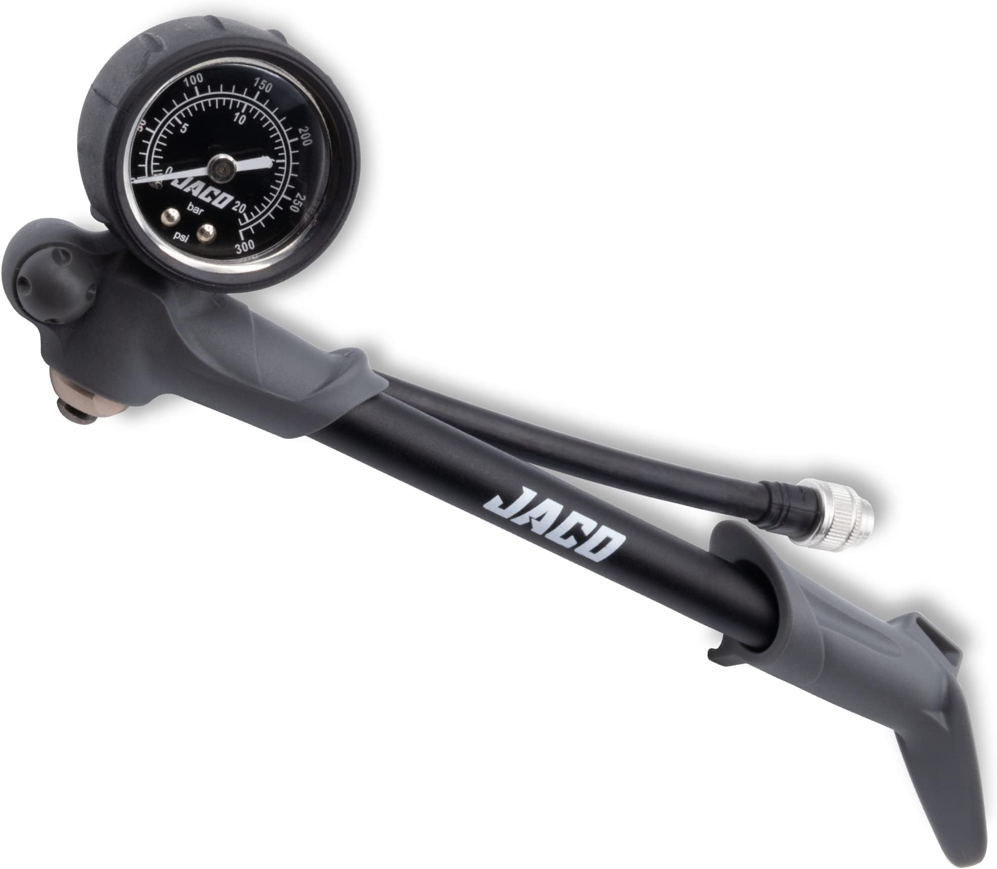 JACO ShockPro MTB Shock Pump - High Pressure Mountain Bike Air Fork/Shock Pump - 300 PSI