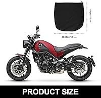 Vista 2 de Bolsa para casco de motocicleta, bolsa de protección con cordón hecha de tela de nailon, accesorios universales de motocicleta, bolsa