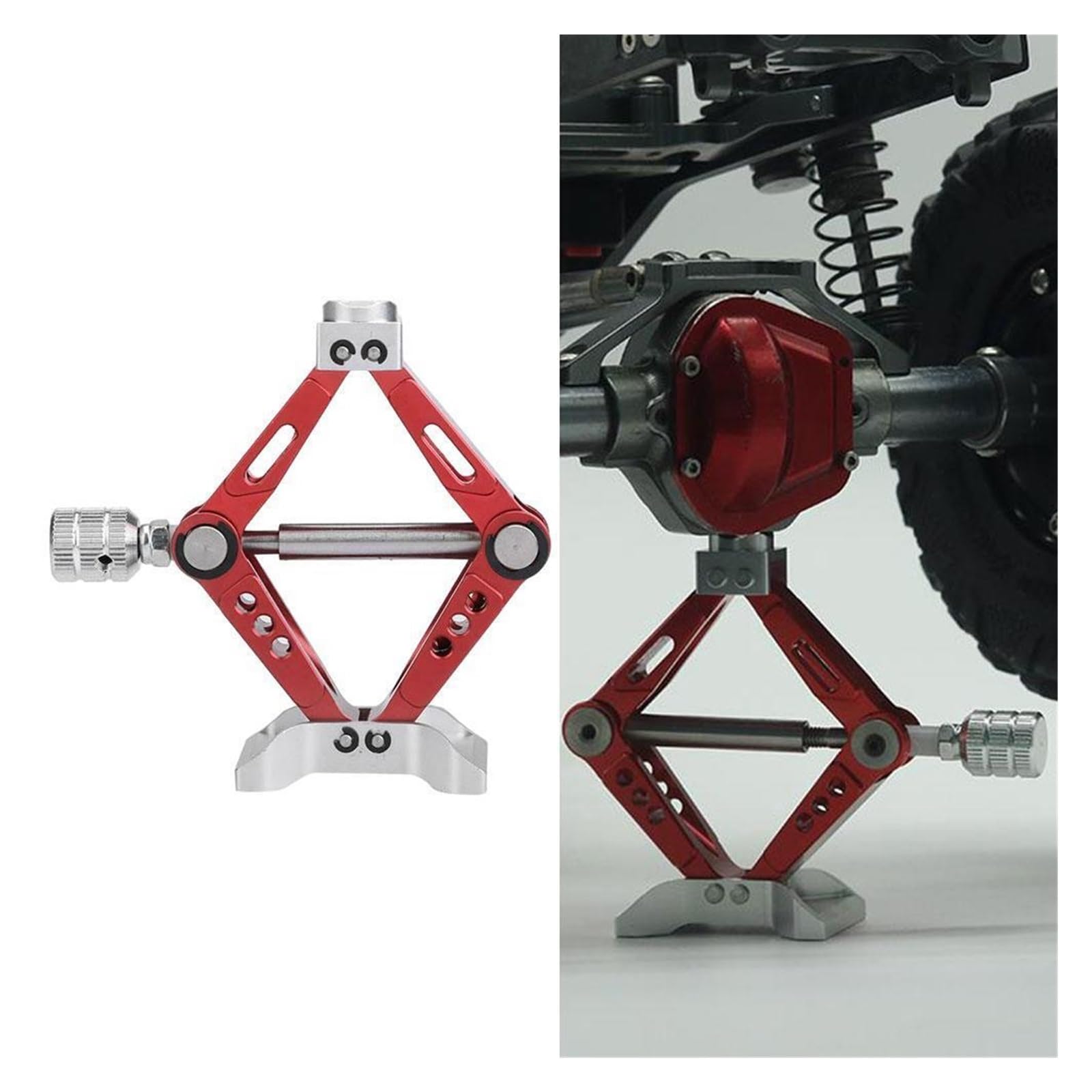 Metall Einstellbare Scissor Jack Mini Werkzeug RC Hebebühne Reparatur Simulation Teil Liefert Reibungsloser Effizienter Betrieb