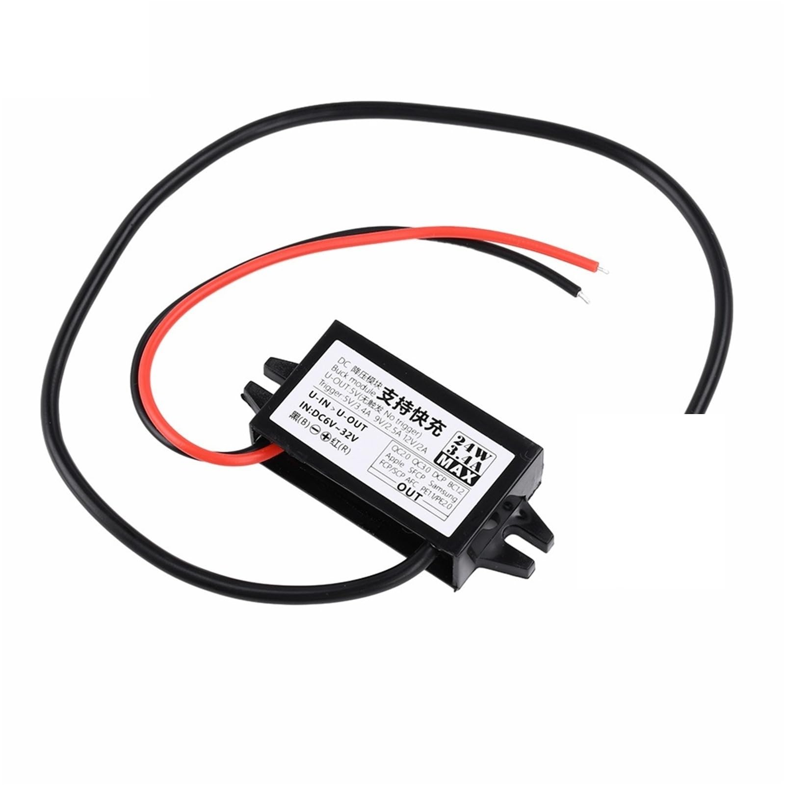 Convertisseur abaisseur 12V 5V 24W bloc alimentation Type C - 7
