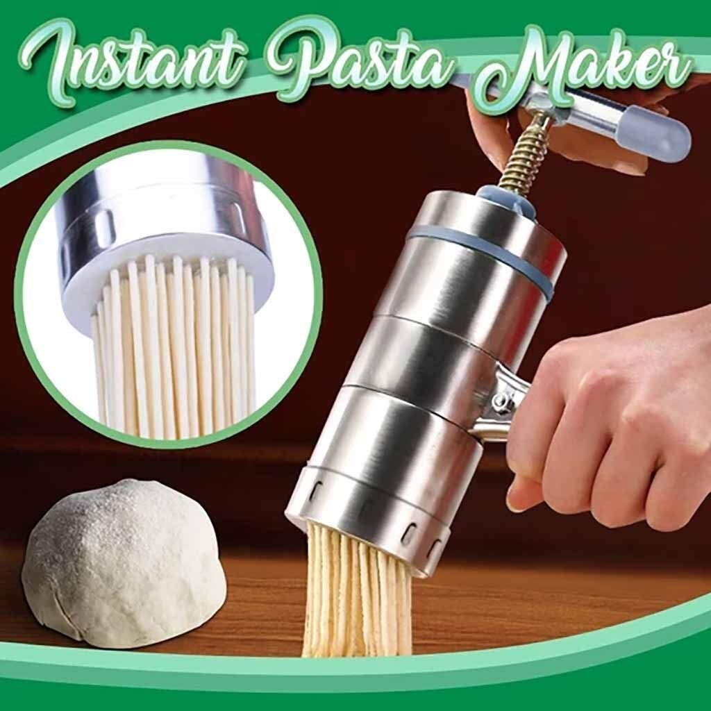 Máquina para hacer pasta Acero inoxidable expreso Pasta de fideos fabricante de la prensa de cocina robot de cocina Accesorios Decoración