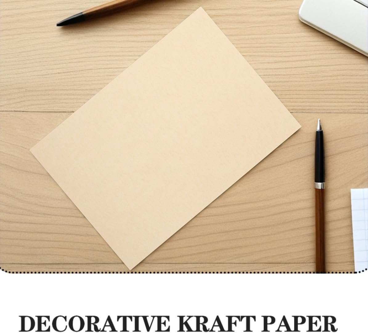 Vintage Parchment Paper Beige A4 20 Sheets 120gsm Double Sided