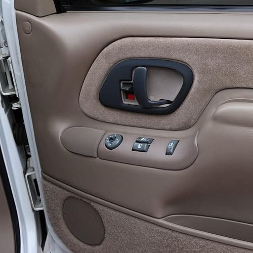 Miniatura 9 de Biseles para manija interior de puerta compatible con Chevy Tahoe C1500 K1500 C1500 C2500 K1500 1995-1999apto para GMC Suburban 1995-1999apto para