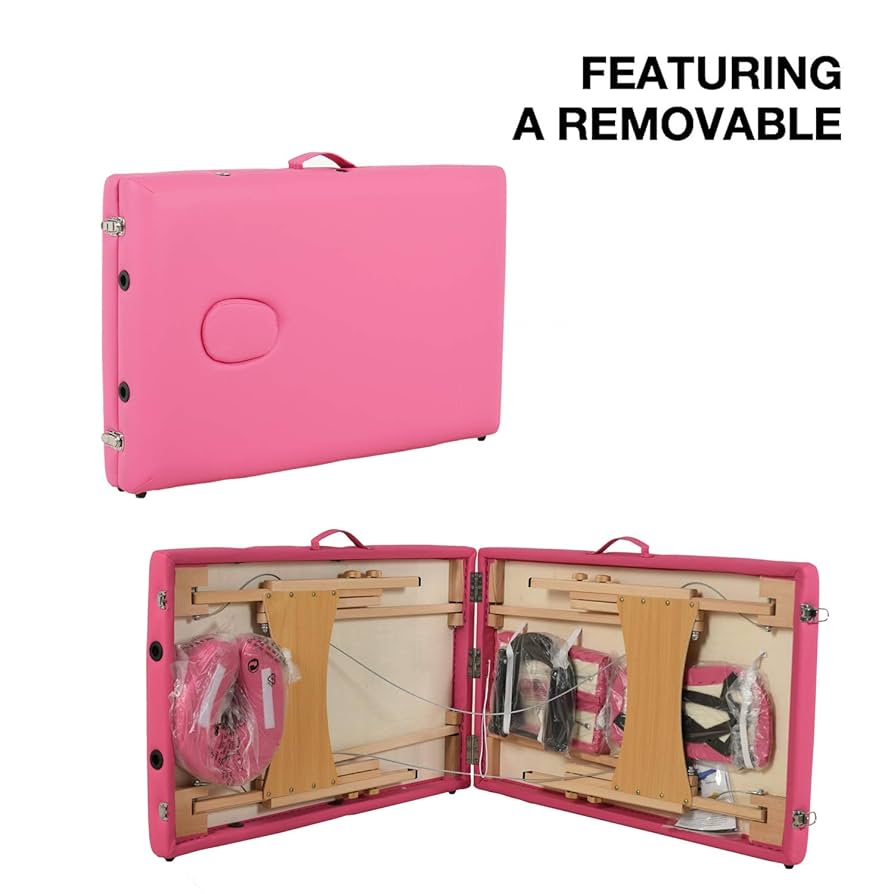 マッサージベッド 7BEAUTY 折りたたみ マッサージベッド 木製 無孔 長さ184×幅77cm