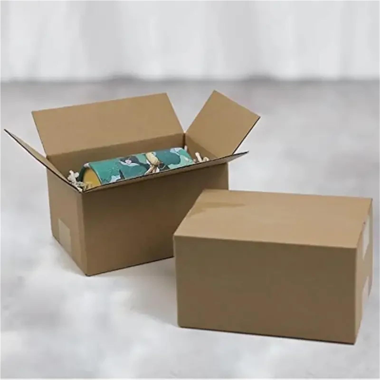 Versand Faltschachtel 5,7 x 3, 4,1 Zoll brauner Versandkarton aus Wellpappe | For den Versand kleiner Artikel(50pcs)
