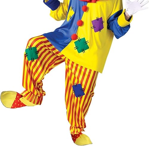 Miniatura 3 de BinaryABC Zapatos de payaso para disfraz de Halloween, accesorios de disfraz de payaso (amarillo rojo)