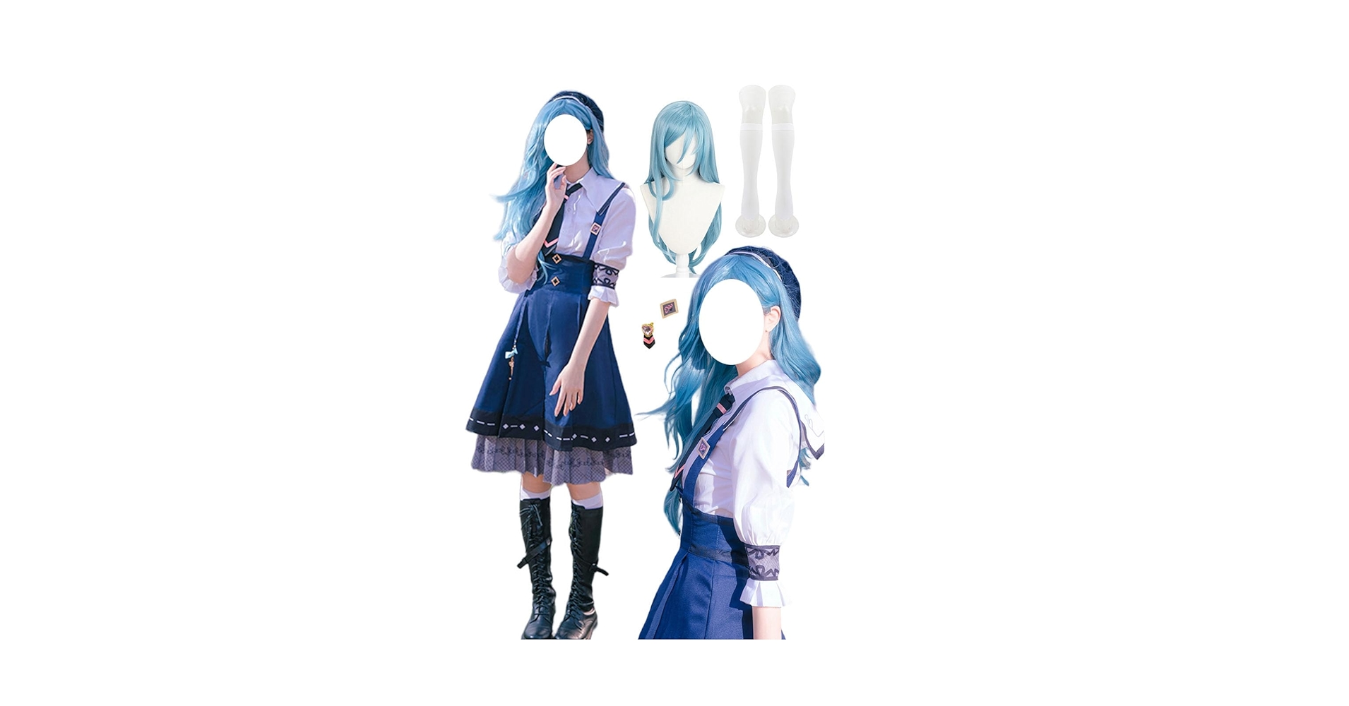 Amazon.co.jp: [HAOJEE]プロセカ日野森雫コスプレ衣装