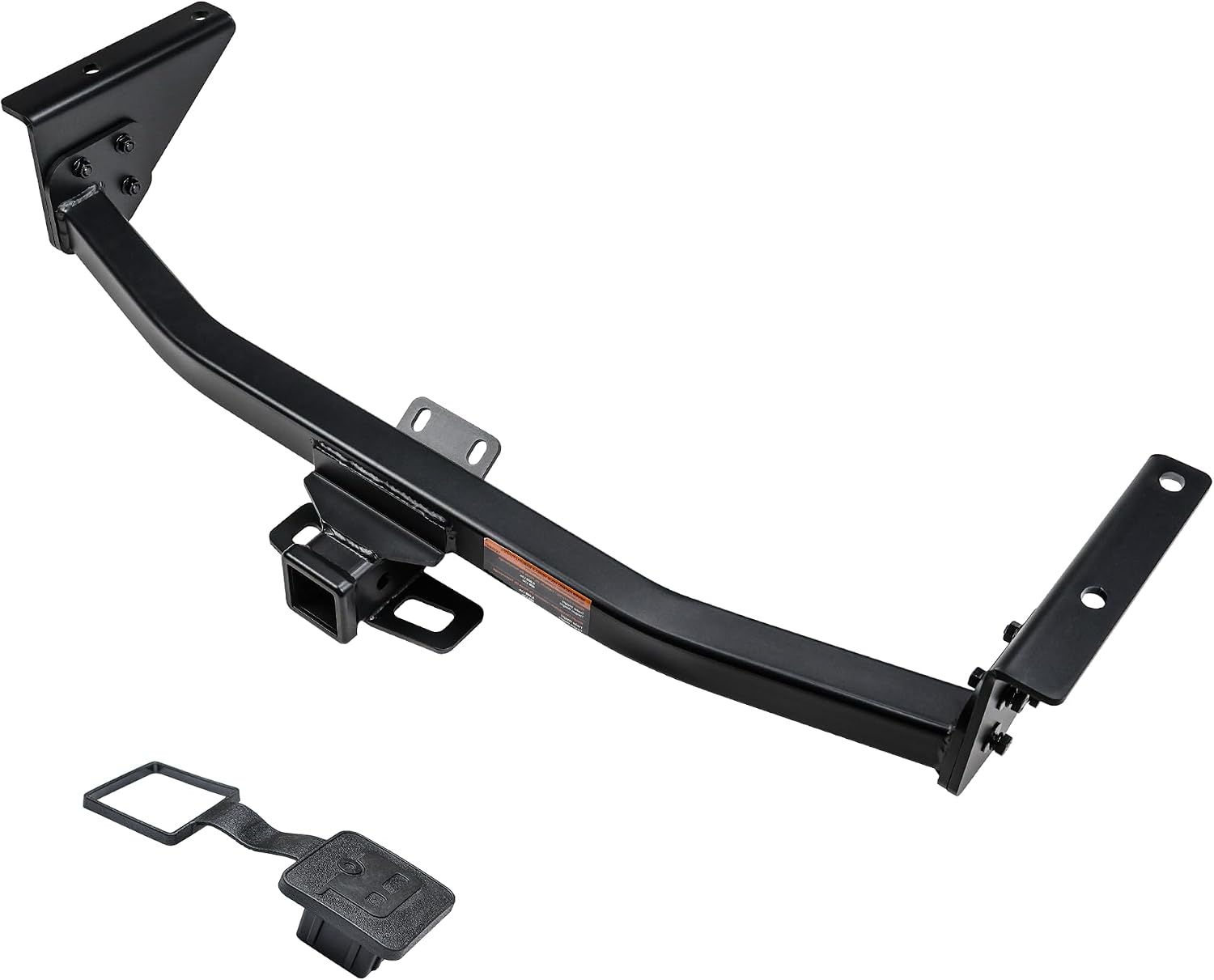 Autekcomma Class 3 Trailer Hitch, Tow Hitch 2-Inch Receiver, Compatible with 2015-2022 Chevy Colorado & GMC Canyon, Multi-Fit Hitch to Receive Ball Mount,Cargo Carrier, Bike Rack. Black Matte. 13203