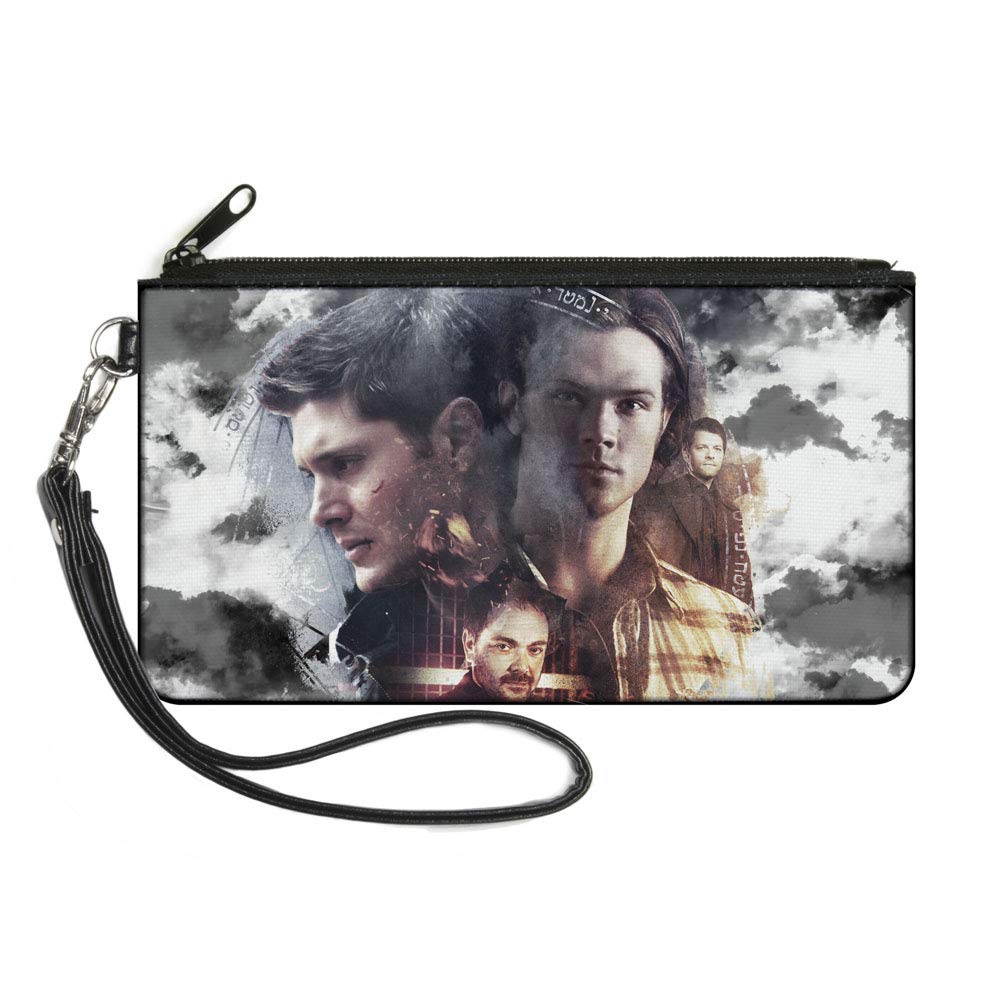 Buckle-Down womens Zip Supernatural Small Wallet, Supernatural, 6.5 x 3.5 US