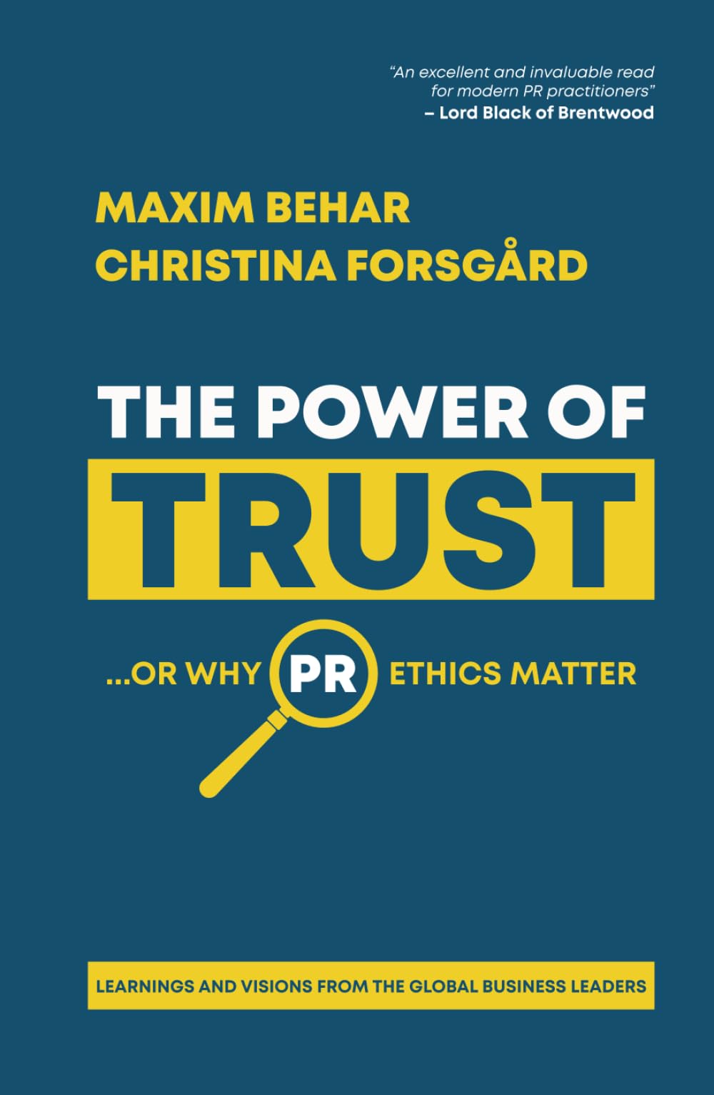 The Power of Trust: or why PR ethics matter