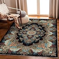 Amazon｜[YXSNG] ヴィンテージ風 クラシック柄 ラグマット ふわふわ