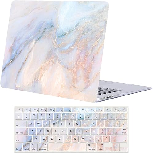 Funda compatible con MacBook Pro de 13 pulgadas 2020 2019 2018 2017 2016 modelo A2338 M1 A2289 A2251 A2159 A1989 A1706 A1708, funda rígida