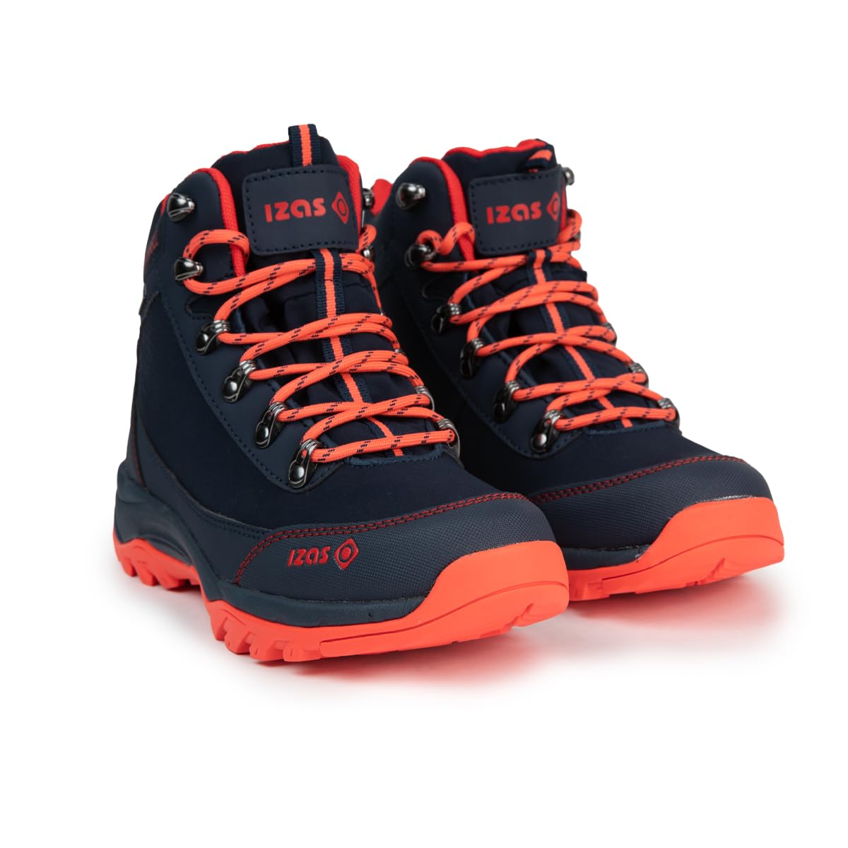 Izas Lezat Botas de Montaña Impermeables para Mujer. Refuerzo en Puntera y Talón. Material Shoftshell/Sintético. Suela de Caucho y Entresuela Phylon