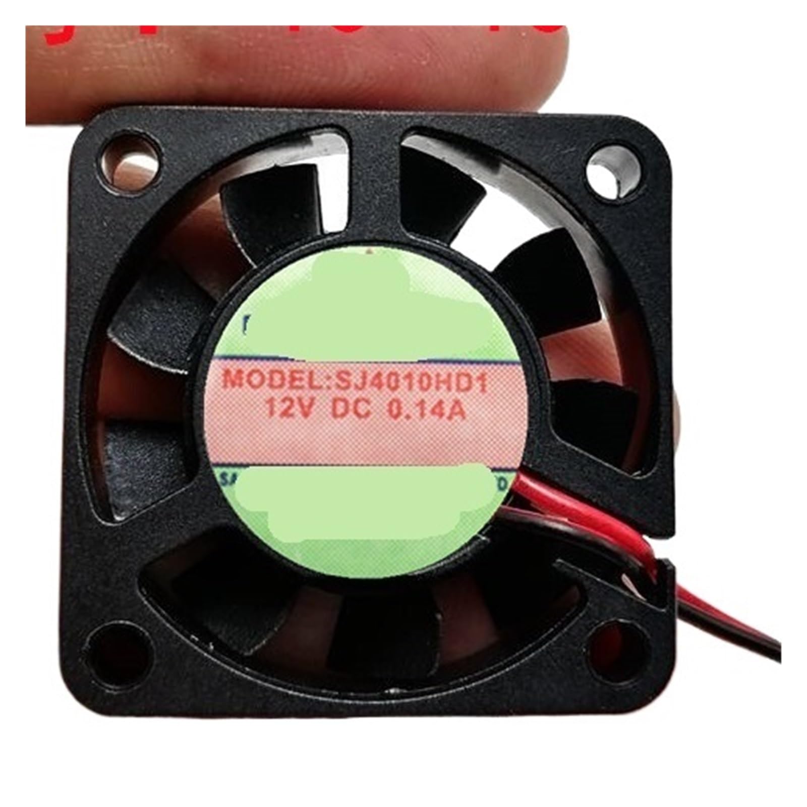 Ventilateur de serveur SJ4010HD1 compact 40mm pour une dissipation thermique continue