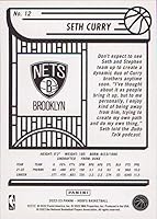 Vista 2 de 2022-23 Panini NBA Hoops #12 Seth Curry NM-MT Nets