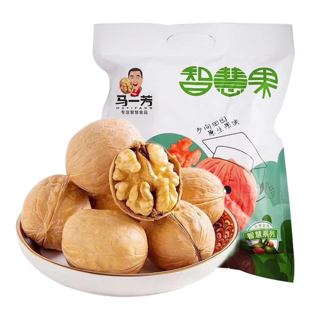 Amazon.co.jp: 纸皮核桃 500g/袋 核桃 胡桃 スナックナッツ 中国の軽食