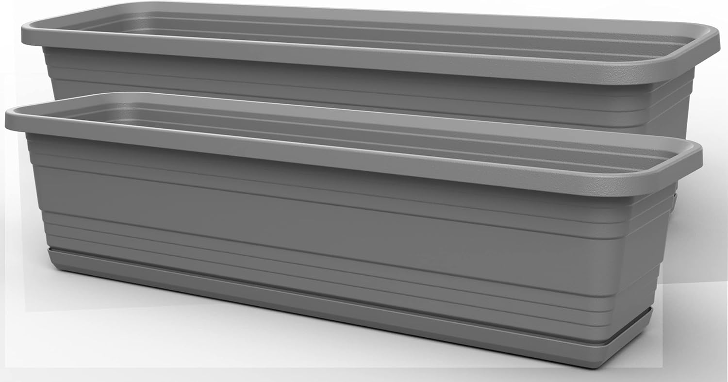 BgDean Blumenkasten Blumenkasten Mt Untersetzer 60 Cm Balkonkasten