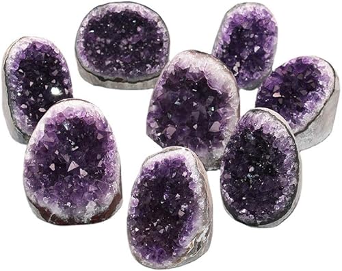 Miniatura 9 de Racimo de cristal de amatista natural de Uruguay 1 (una) piedra grande para cristales curativos para reiki decoración del hogar, 21.16-24.69 oz