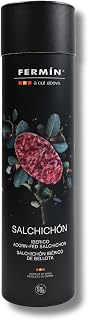 Fermin Iberico Acorn-Fed Salchichon Tube (1 lb) – Salchichon Iberico de Bellota – Dry-Cured Spanish Sausage Made from Acorn-Fed Pork