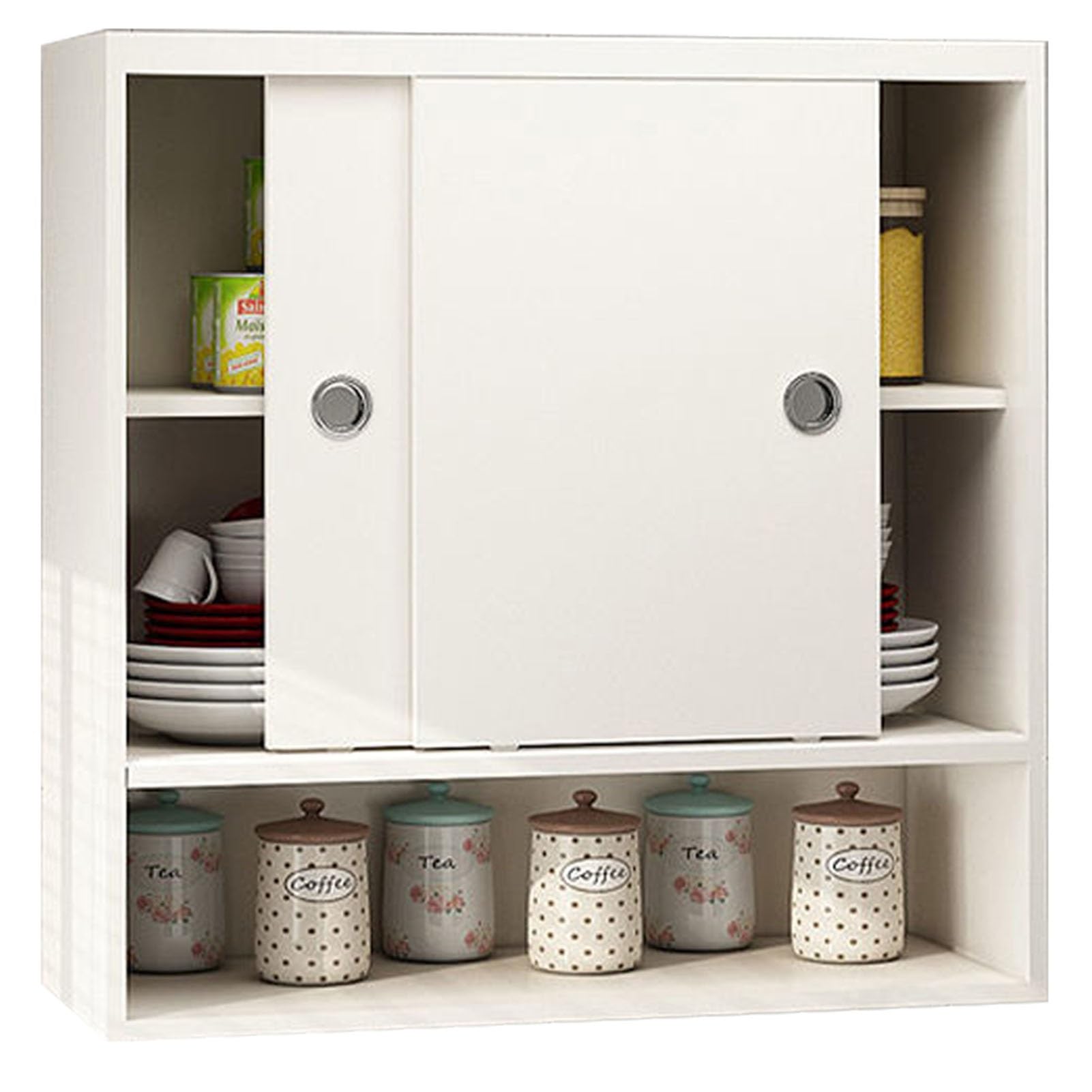 Mueble de baño rústico madera gabinete de pared cocina y sala 1