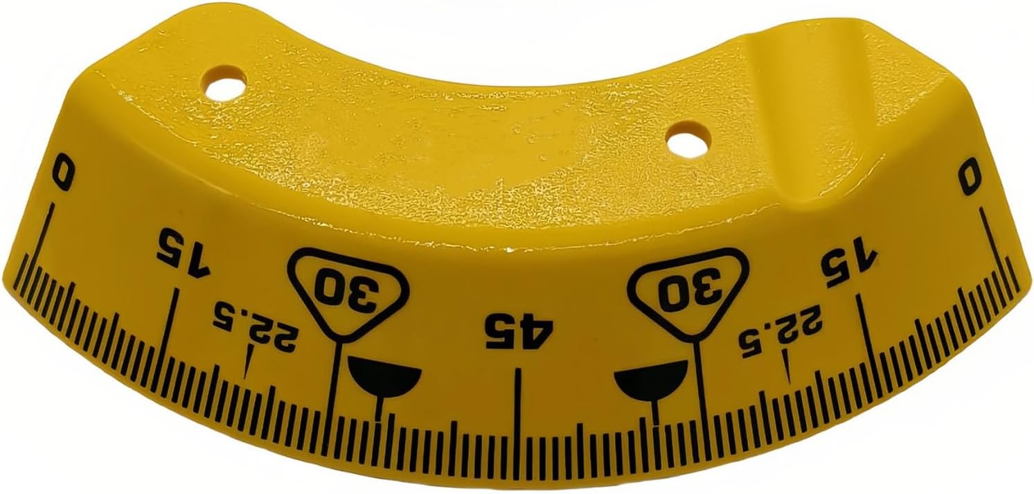 N585429 N090294 Miter Saw Bevel Scale Replaces for Dewalt DWS709 DWS716 DWS779 DWS780 DWS782 DHS790 Mitre Saw Power Tool