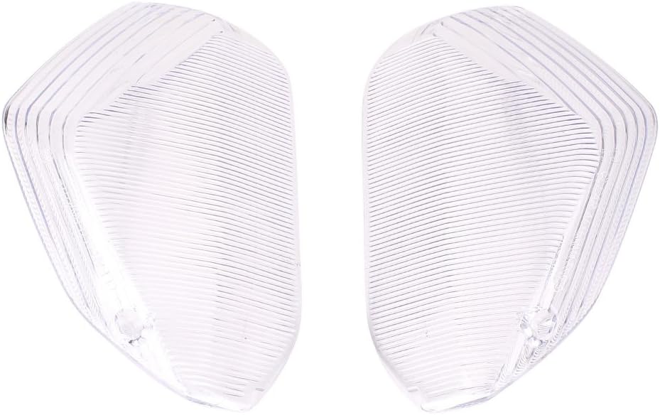 Mallofusa Rear Turn Signal Light Lens Cover Replacement Compatible for Kawasaki Concours 2008-2010 ZX-14R 2006 2007 2008 2009 2010 ZX-10R 2006-2007 Smoke