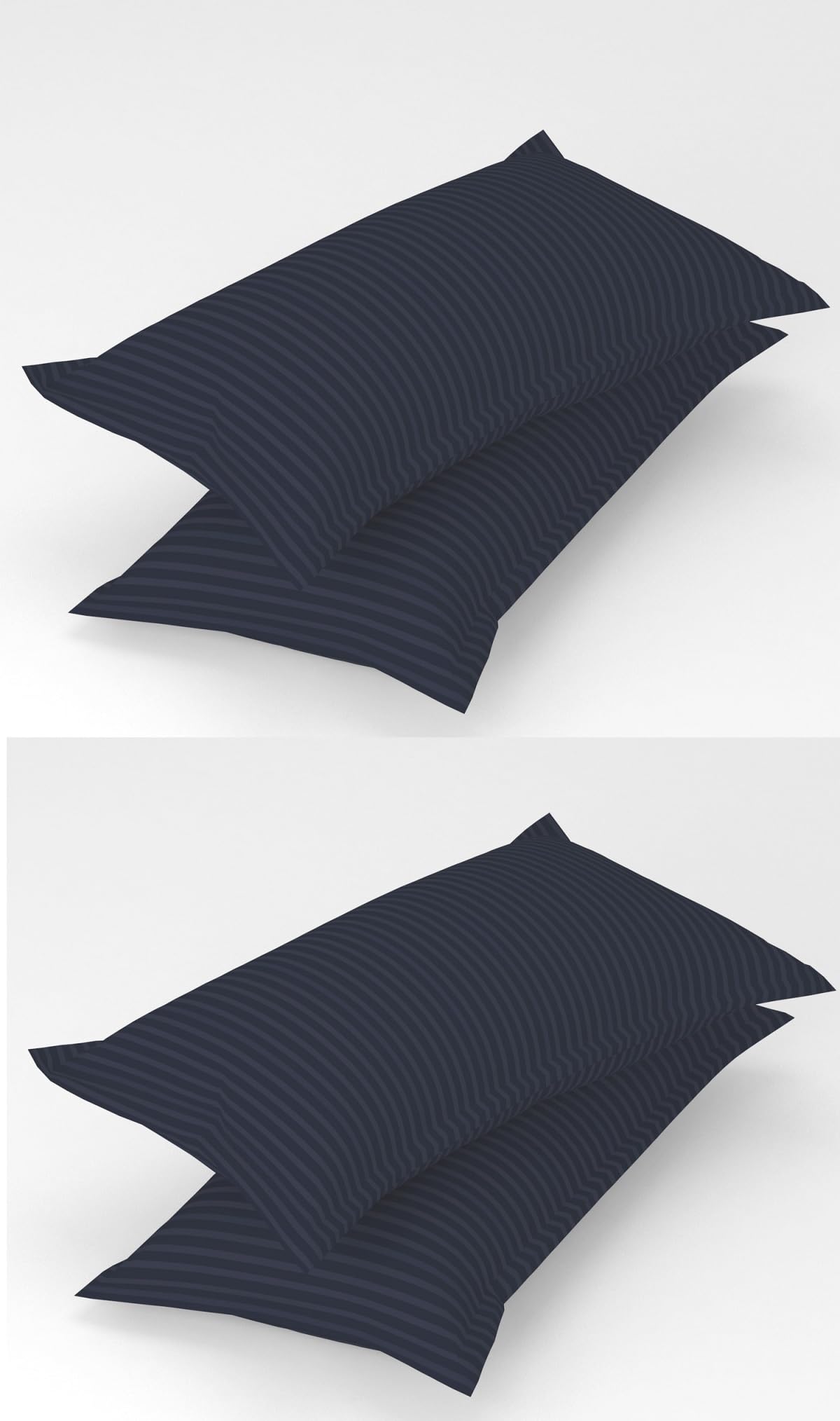 Beige Stripe Pillow Covers - Soft Cotton -20 Beige Stripe Pillow Covers - Soft Cotton -20