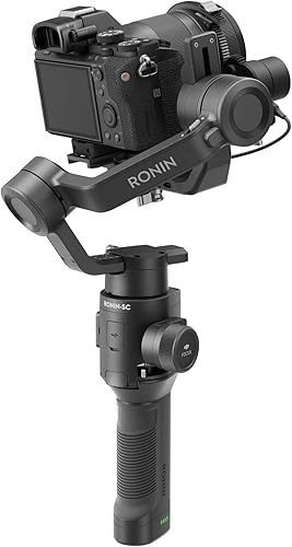 Miniatura 2 de DJI Ronin-SC - Estabilizador de cardán de 3 ejes para cámaras sin espejo, paquete creativo con tarjeta de memoria MicroSDXC de 128 GB y paquete de