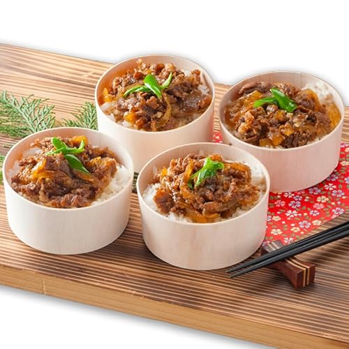 国産牛 牛すき わっぱ飯 4人前 (130g×4個) 冷凍