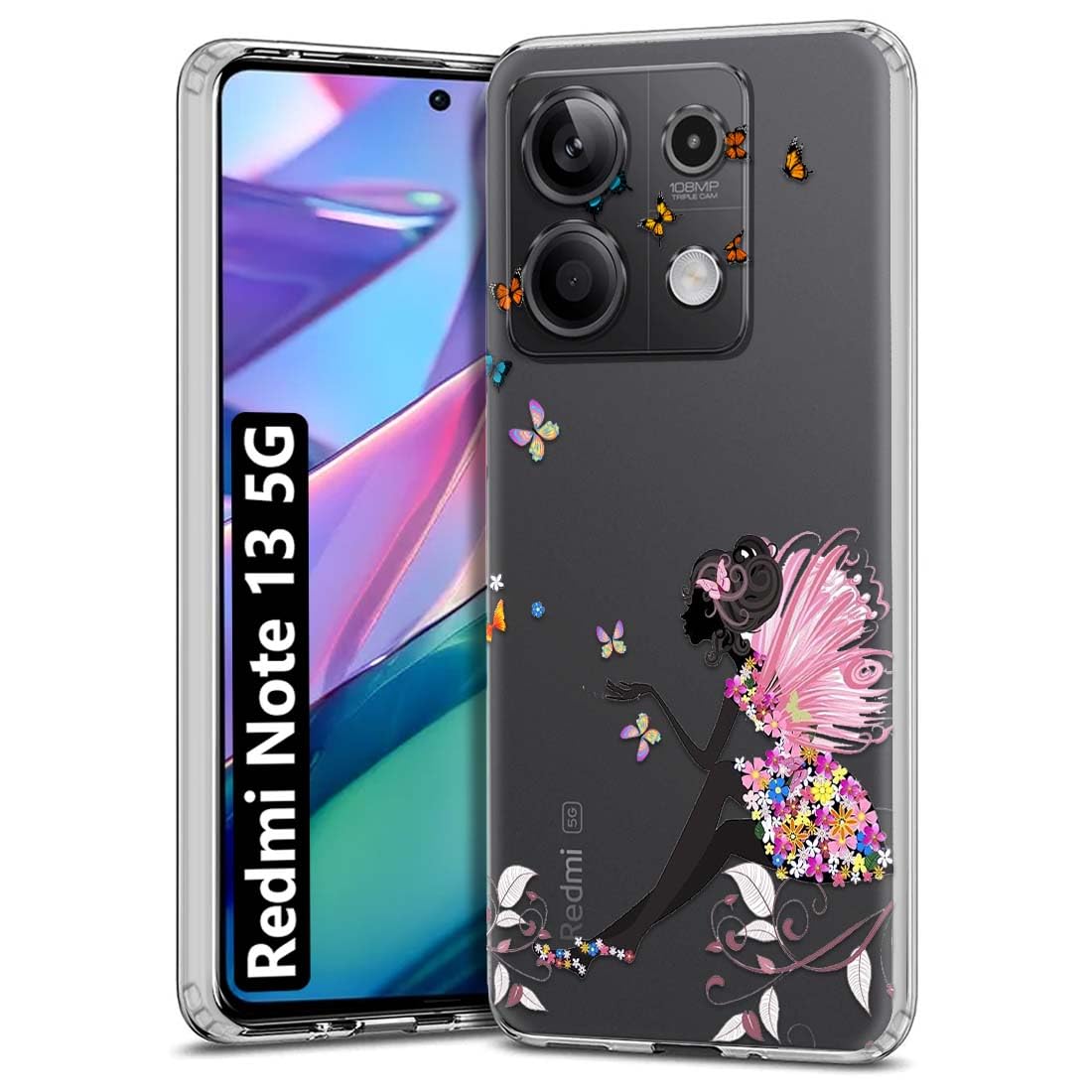 Fashionury Back Cover Case Designer Flexible Soft Back Case Cover for Redmi Note 13 5G -D0471 (B0CSK84XHW) Amazon Price History, Amazon Price Tracker