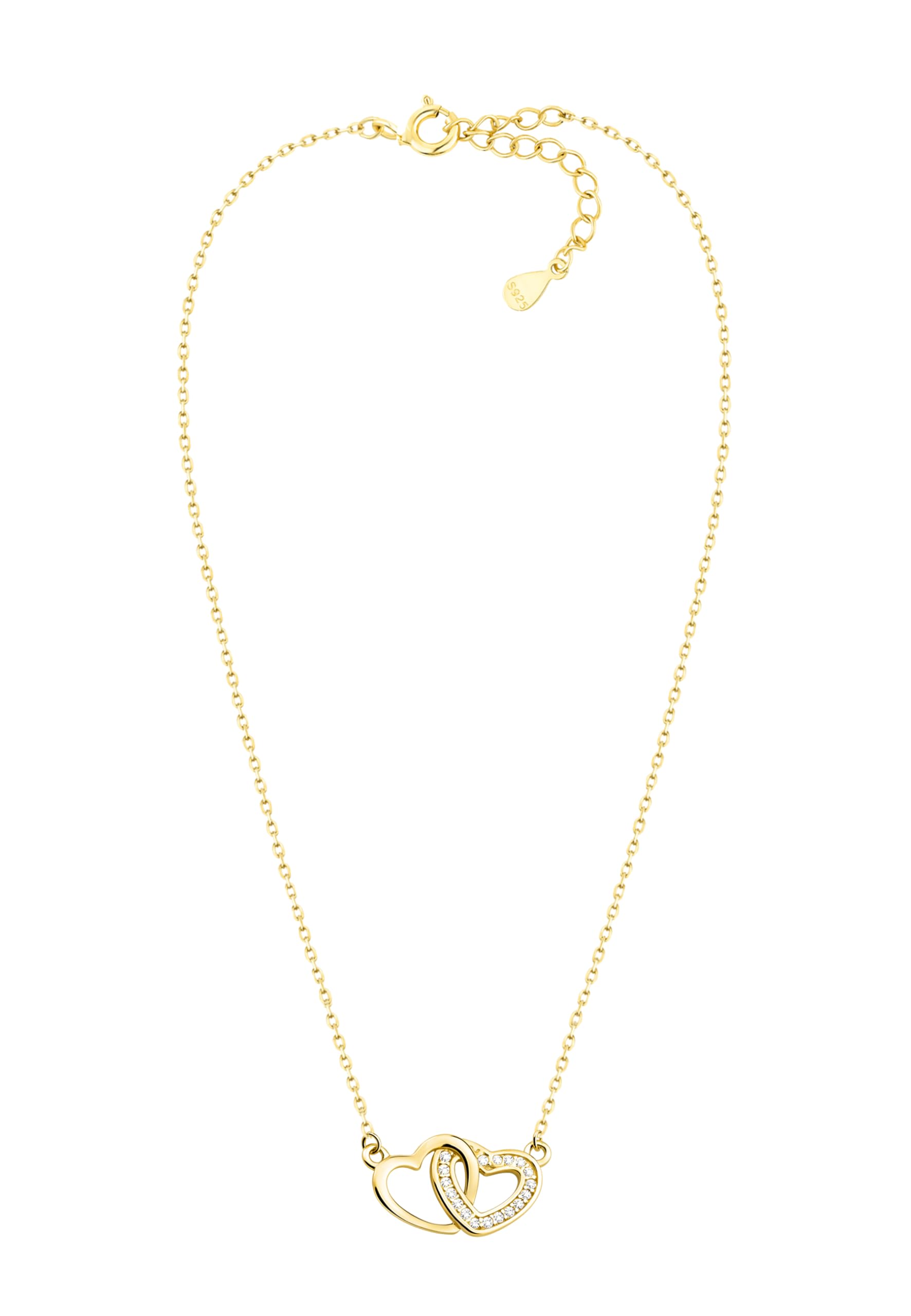 Sofia Milani - Collana da Donna in Argento 925 - Con Pietra Zircone - Ciondolo a Cuore