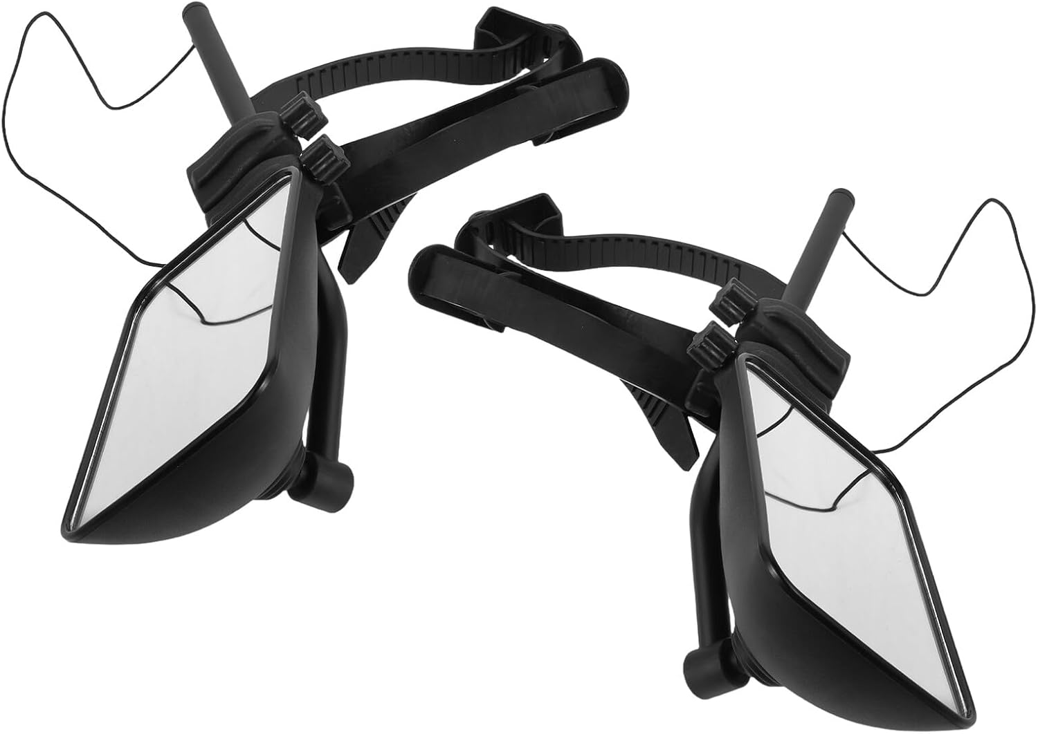 Universal Clip on Side Towing Mirrors 1 Pair for Car Trailer