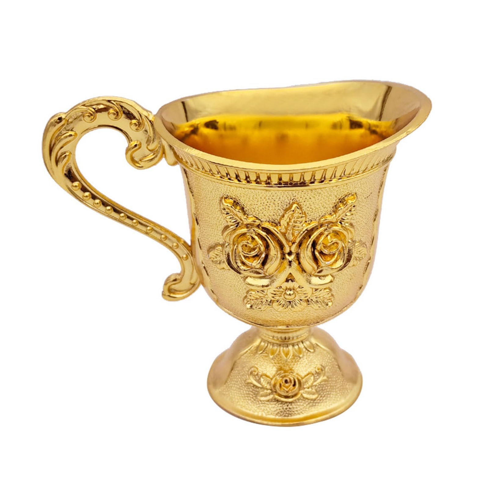 Tsophreniq Luxury Metal Goblet Featuring Ornate Designs Suitable for Weddings and Dining Historic Drinking Cup