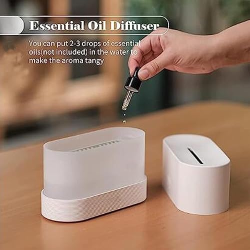 Miniatura 3 de Máquina de aromaterapia con llama, expansor de aroma, mesa de oficina en casa, humidificador de aire ultra silencioso, difusor de aroma (máquina de