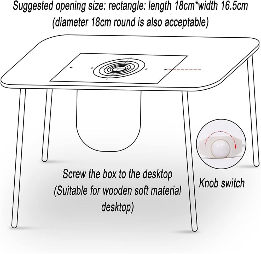 Nail Dust Collector Suction Fan Machine, Professional Nail Dust Collector, Embedded Countertop Low Noise, with 2 Filter Bags, for Nail Salon and Home Use 80W