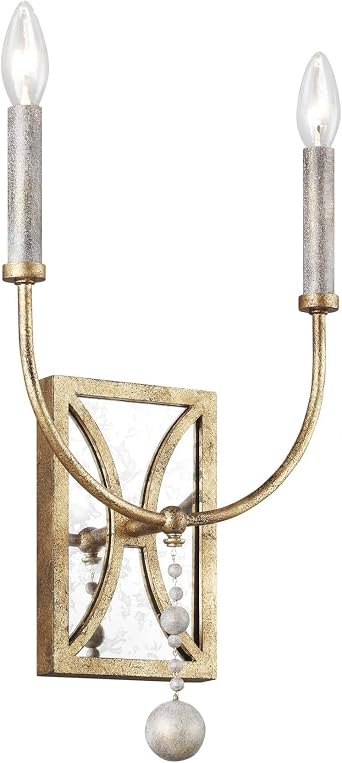 Feiss Lighting-Marielle-2 Light Wall Sconce in French Country Style-10.5 Inch Wide by 16.5 Inch High