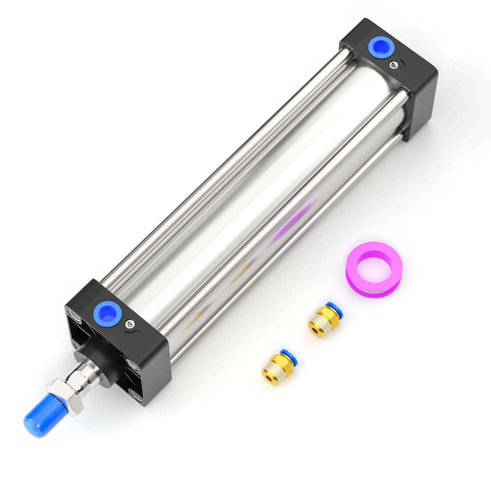 TAILONZ 63mm Bore 100mm Stroke Pneumatic Air Cylinder Double Action SC 63x100 — Amazon image 11