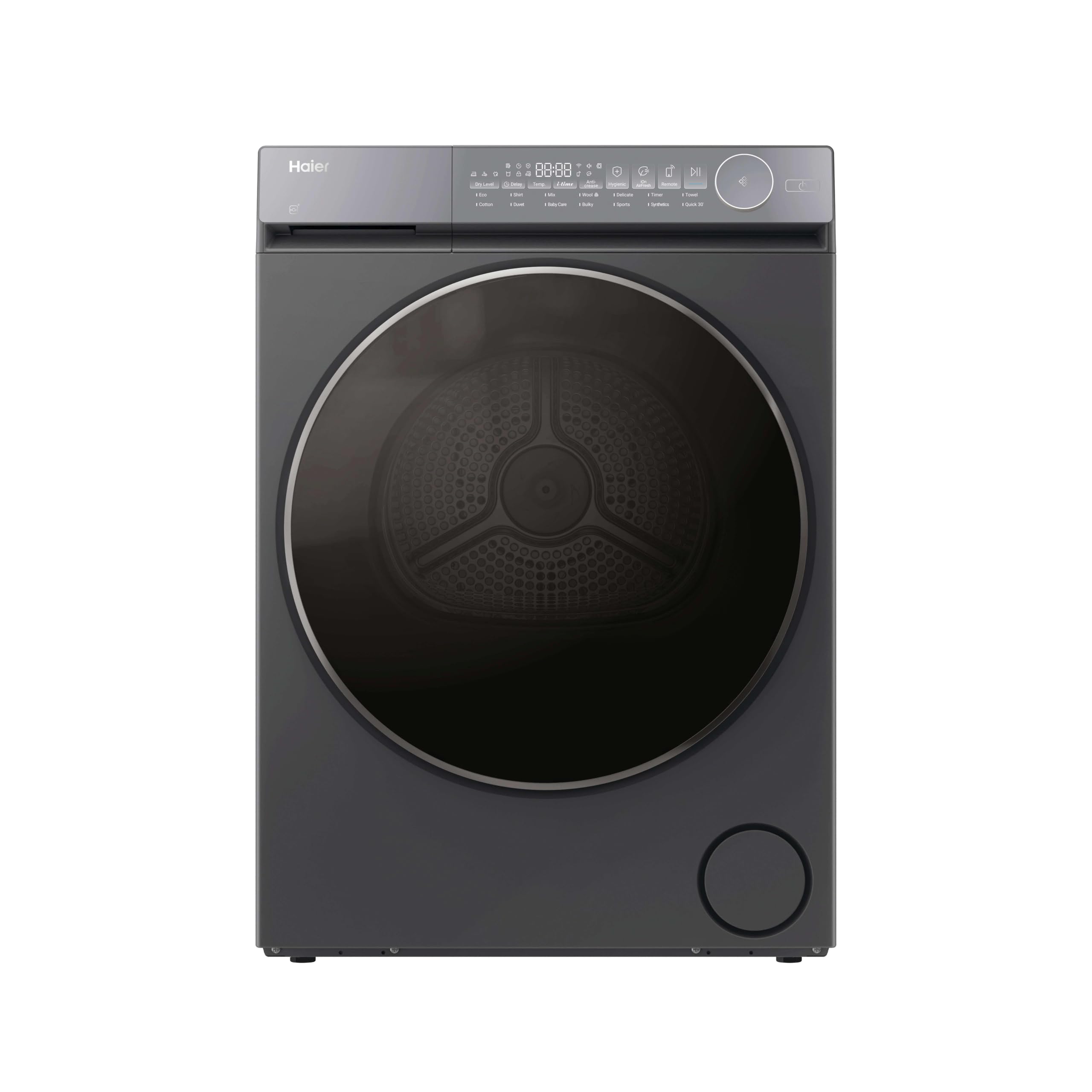Haier X7 (Heat Pump) Tumble Dryer - Graphite - 9KG (HD90-C367GU1)
