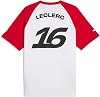 PUMA Scuderia Ferrari F1 Mens Charles Leclerc Drivers T-Shirt - Rosso Corsa