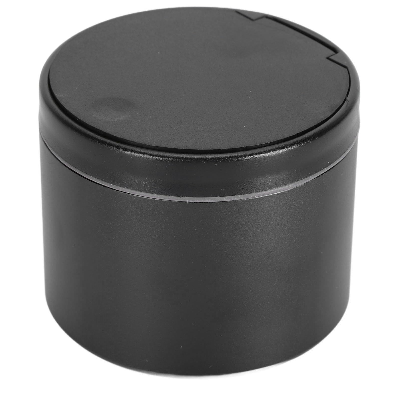 Mini Car Ashtray with One Touch Lid Opening, Press Lid, Detachable Auto Ashtray for Cupholder, Designed for Sedans, Trucks, SUVs (BLACK)